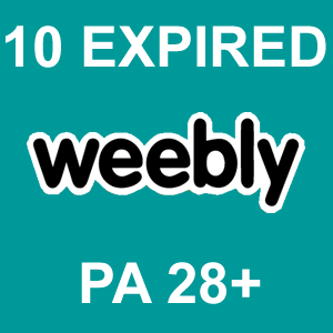 10 Expired Weebly Blogs PA 28 Plus