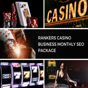 Rankers Casino Business Monthly Seo Package (15 keywords)