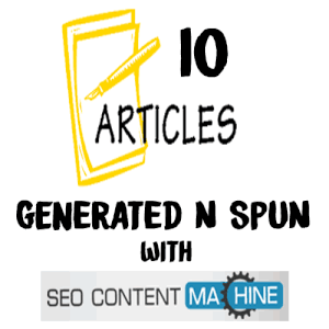 10 Spun SEO Content Machine Articles