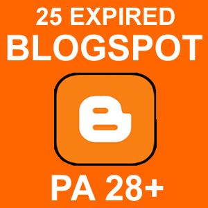 25 Expired Blogspot with High PA 28+