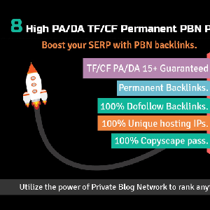 8 Powerful PBN POSTS TF/CF PA/DA 15