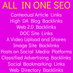 All-In-One Manual SEO Backlinks Including Tier 2 Indexing