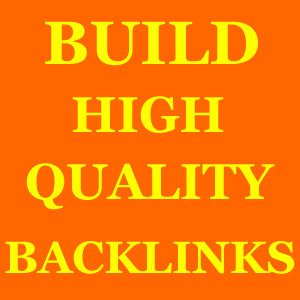 Build High Quality Backlinks