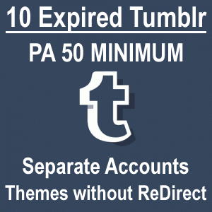 Buy Expired Tumblr