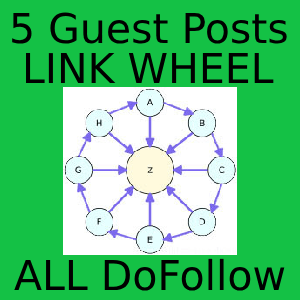 DoFollow Guest Post Link Wheel