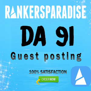 Rank Pushing DA 91 Guest Post Done For You