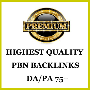 5 Highest Quality PBN Backlinks DA PA 75 Plus