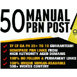 Rankers PBN Madness PACKAGE 50 HOMEPAGE PBN BACKLINKS