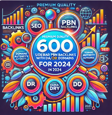 Buy Premium Quality 600 Sidebar PBN Backlinks with DA/DR Domains – 2024 Updates