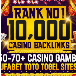 The Biggest CASINO SEO Package (10,000 backlinks)