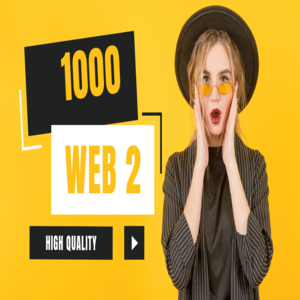 1000 High Quality Web 2.0 Profile Backlinks