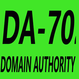 100 DA 70 Plus PBNs home page POWERFUL