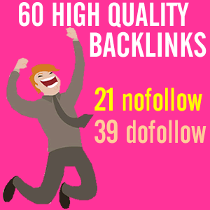 High Quality dofollow Backlinks and nofollow Mix