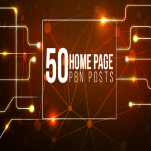 Rankers Powerful PBN Package UP TO DA 50 (50 home page pbn links)