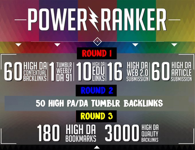 Power Ranker Link Pyramid Campaign (1 month campaign)